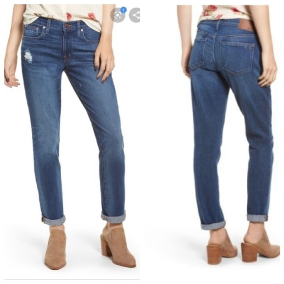 Madewell Denim - MADEWELL The slim BoyJean Boyfriend Hatfield Jeans